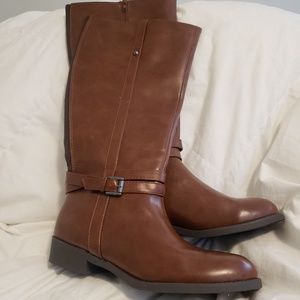 Knee high boots wide calf